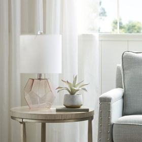 Geometric Glass Table Lamp